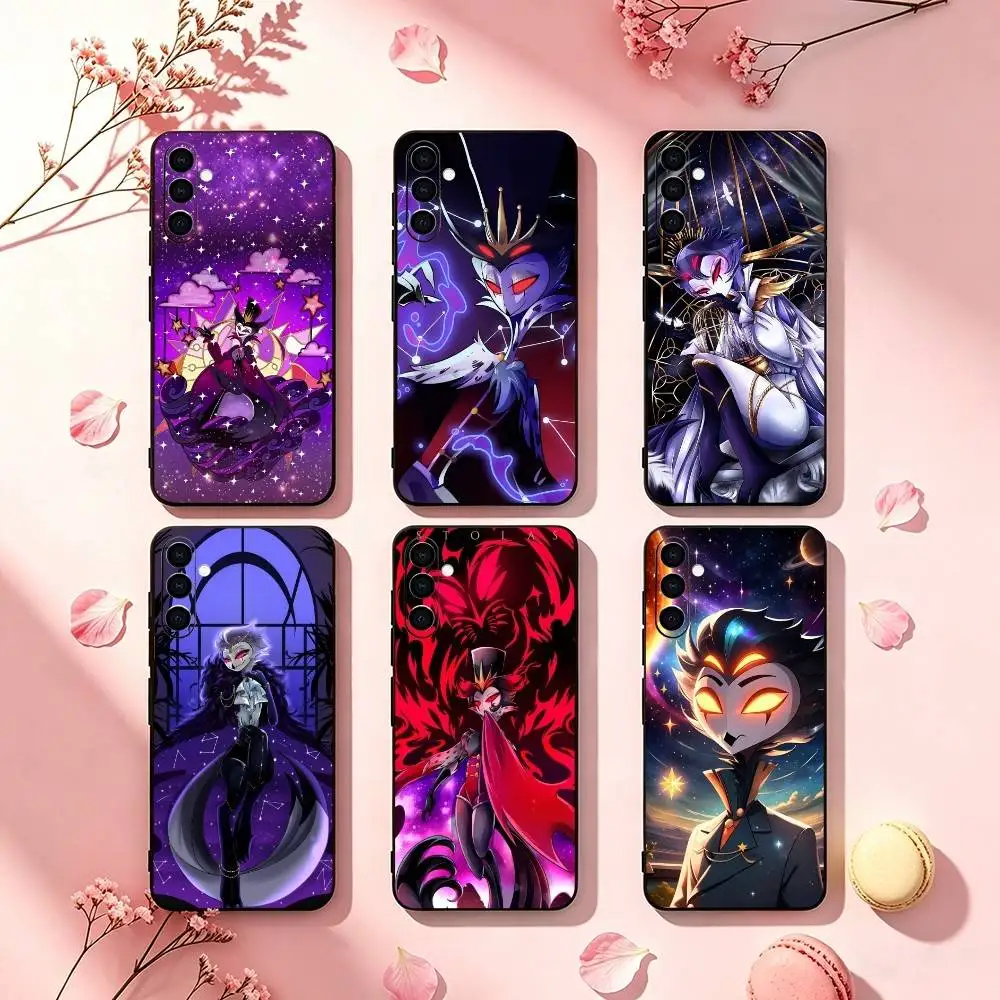 Stolas Helluva Boss Hot Selling Phone Case For Samsung Galaxy A73,A72,A71,A70,A53,A52,A51,Others Soft Black Cover