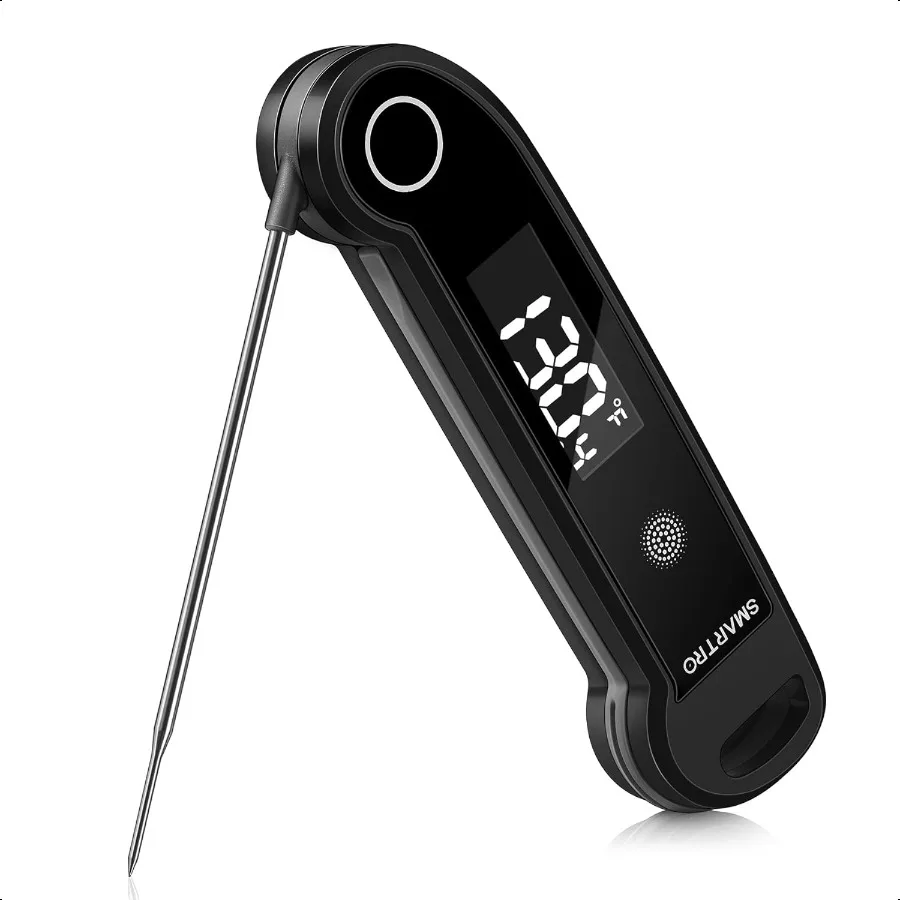 

ST49 Digital Thermocouple InstantRead Meat Thermometer with Ambidextrous Backlit for Food Grilling BBQ Kitchen Cooking Oil Deep