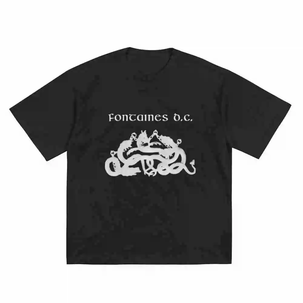 Fontaines Short Sleeve Tee 100% Cotton T-Shirt