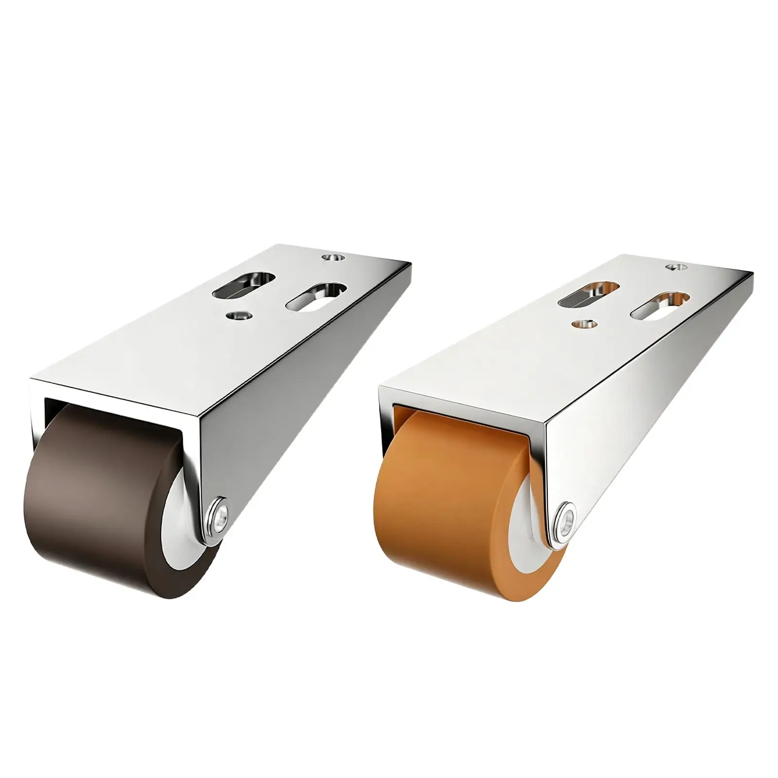 

Repair Caster Wheels 4 Pieces Anti-Sag Multifunctional Portable Roller Sliding Door Wheels for Chair Desk Table Gate Furniture