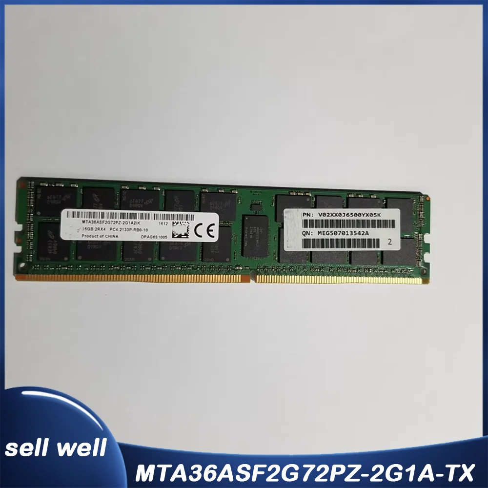 

Для серверной памяти MI-CRON 16G DDR4 2133 REG 2Rx4-TX MTA36ASF2G72PZ-2G1A-TX