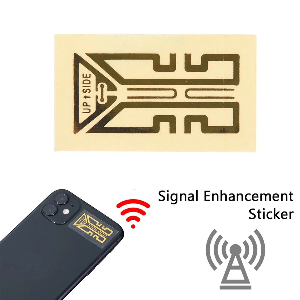 5PCS Cell Phone Signal Booster Signal Enhancement Stickers Gen-X Outdoor Mobile Phone Network Signal Booster