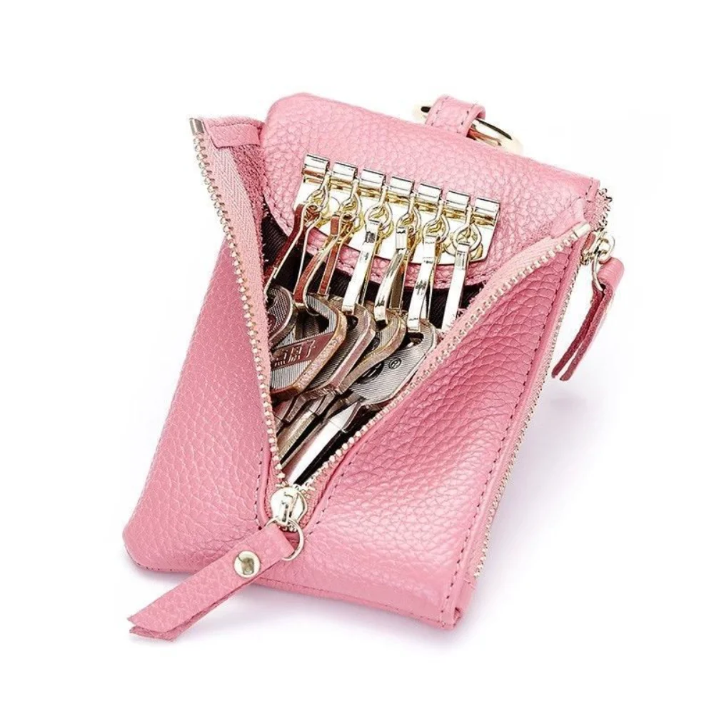 

Zippered Key Wallet Key Organizer Key Case For Office Travel Car Keys