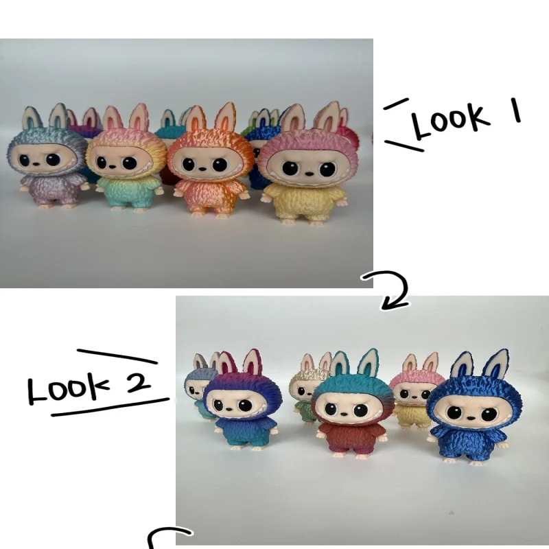 

2025New Classic Cartoon Cute Monster Doll 3D Printing Kawaii Doll Decoration Desktop Decoration Collection Toys Children's Gifts