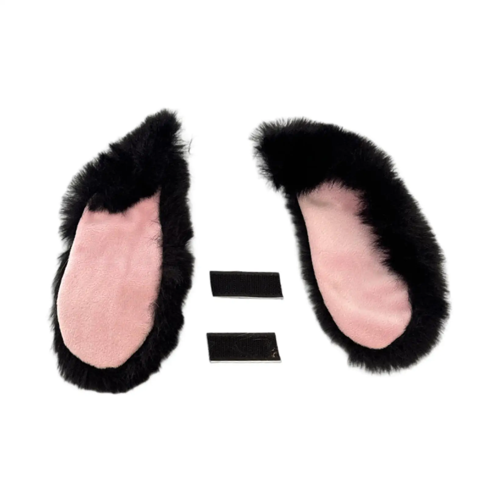 

Helmet Decoration Bunny Ears Unique Winter Easy Sticky on Rabbit Ears with Sticky,Cycling Accessories for Skateboard Biking Ski