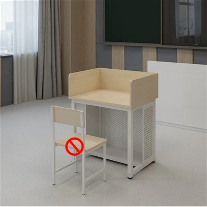 School computer room desk training table and chair single computer room double multimedia training
