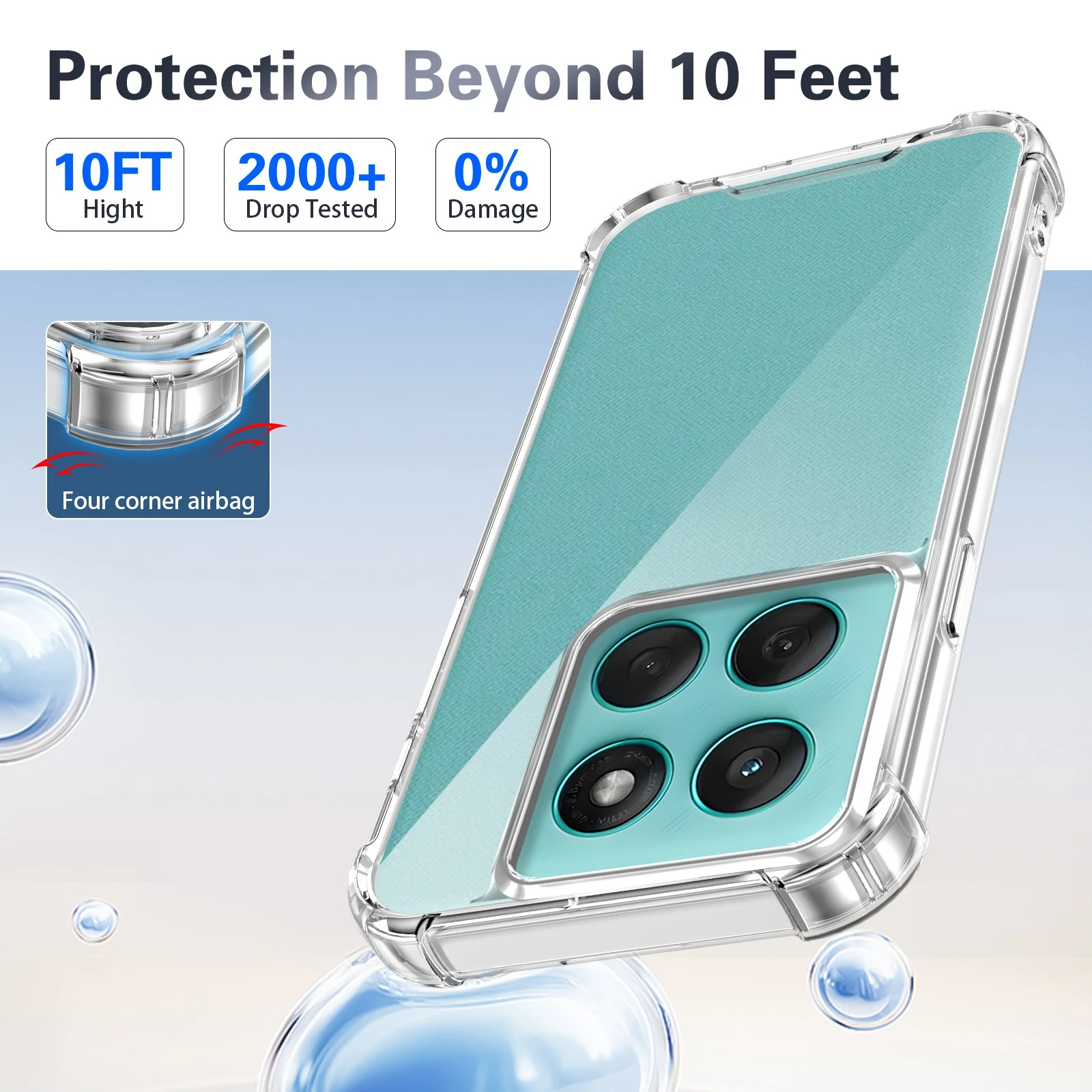 Funda Transparente Antigolpes  - Phone Accessories Online Store reseña y precio