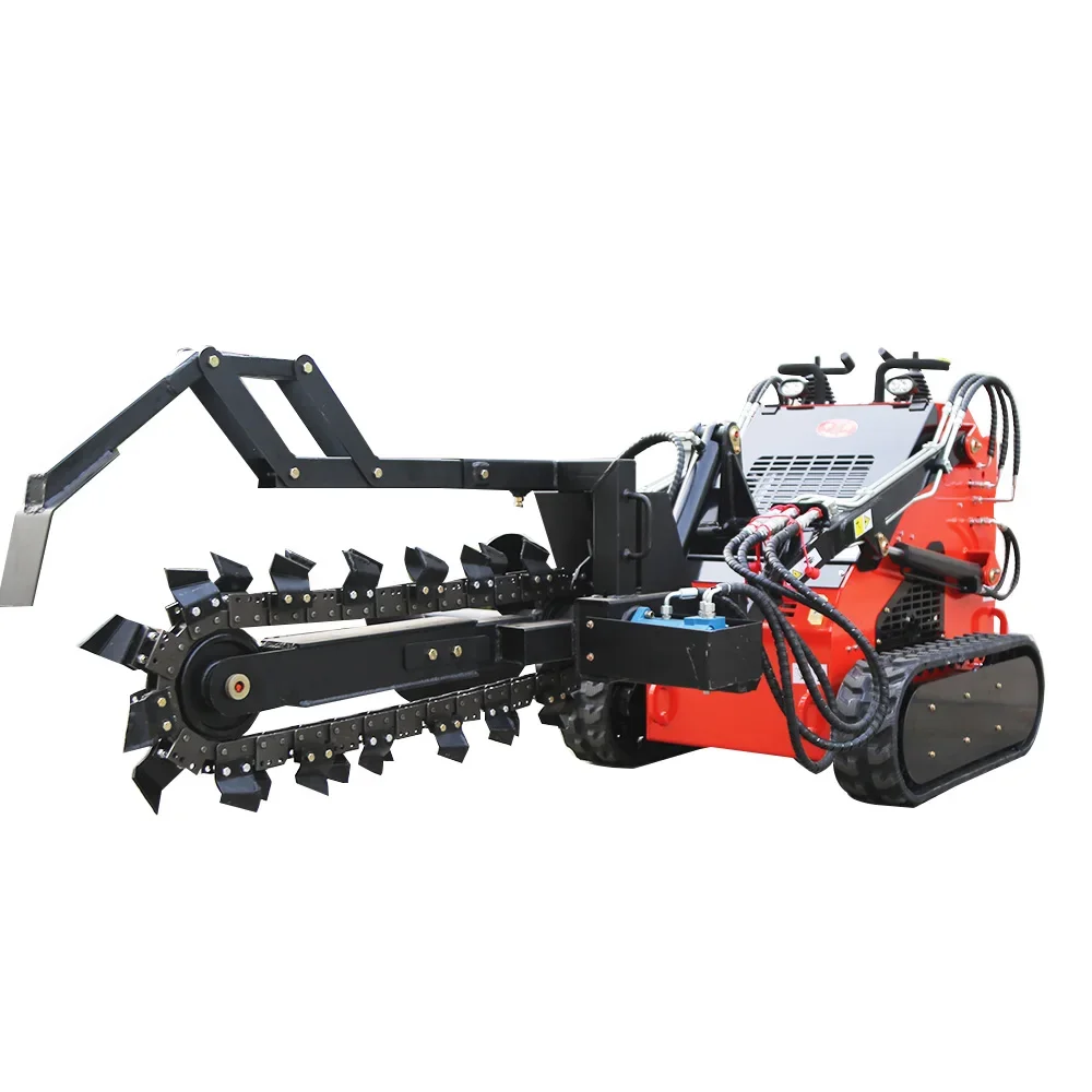 

High Quality Crawler Mini Skid Steer Loader Mini Loader Bucket For Sale