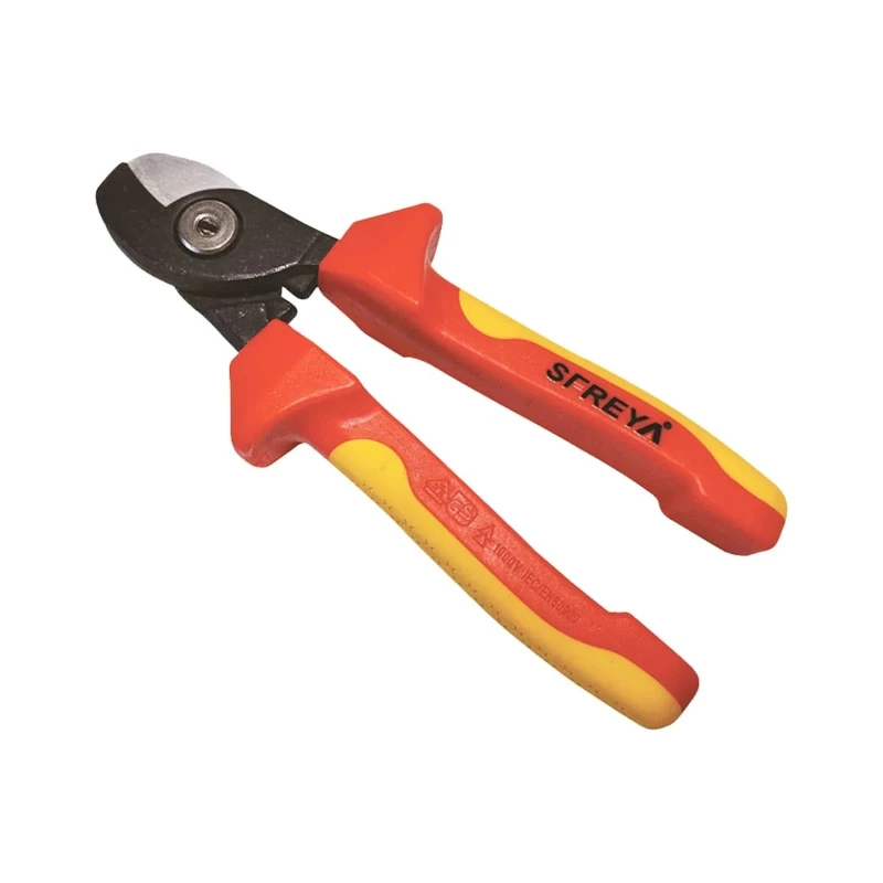 SFREYA S610 Insulated Cable Shears Insulated Tools Universal Wire Cutting Light Weight Tools Plier Wire Scissor for Cut Wire