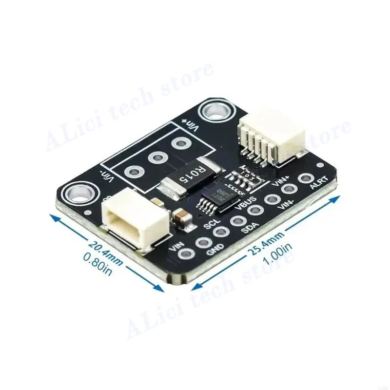 B2QF 5832 INA228 20Bit Power Monitoring Module for Real Time Voltages and Current Analysis