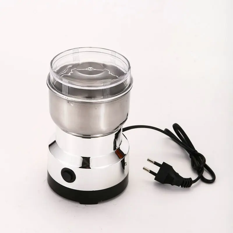 

Portable multifunctional electric grinder Small household aluminum sheet coffee grinder for hotel and car outdoors