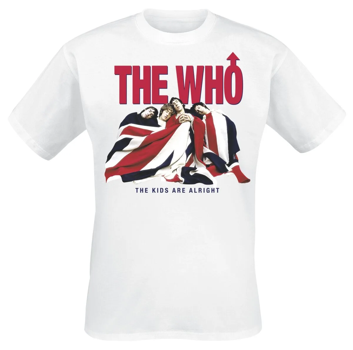 The Who The Kids Are Alright Print T-shirt Men Women Rock Band Unisex Short Sleeve Tee