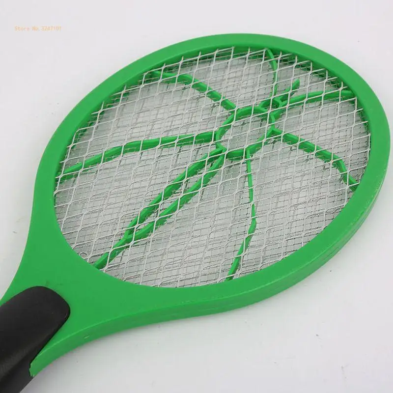 Electric Anti Mosquito Swatter Cordless Battery Power Fly Killer Zapper Racket Home Dropship