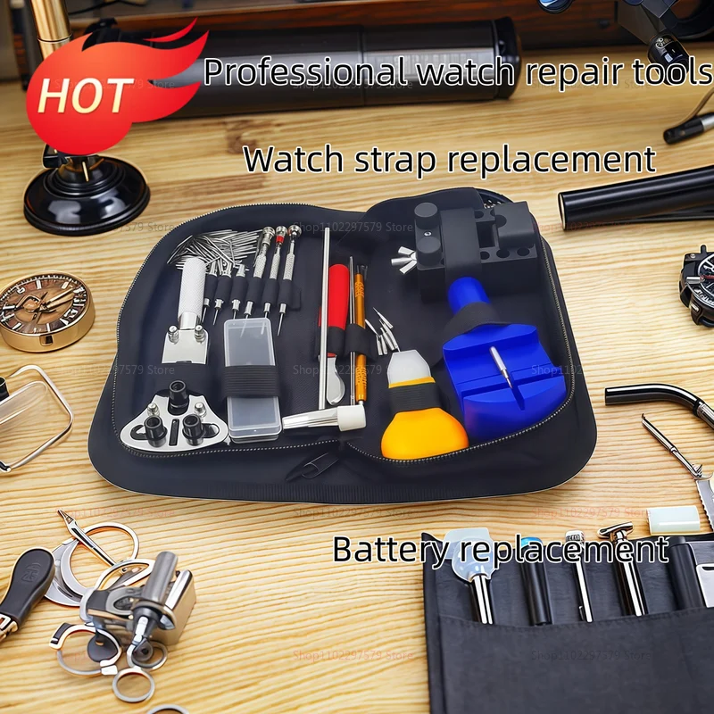 

147 шт., набор инструментов для ремонта часов, набор инструментов для снятия корпуса, набор инструментов для открывания, профессиональный подарок для ремонта часов для часовщиков и любителей