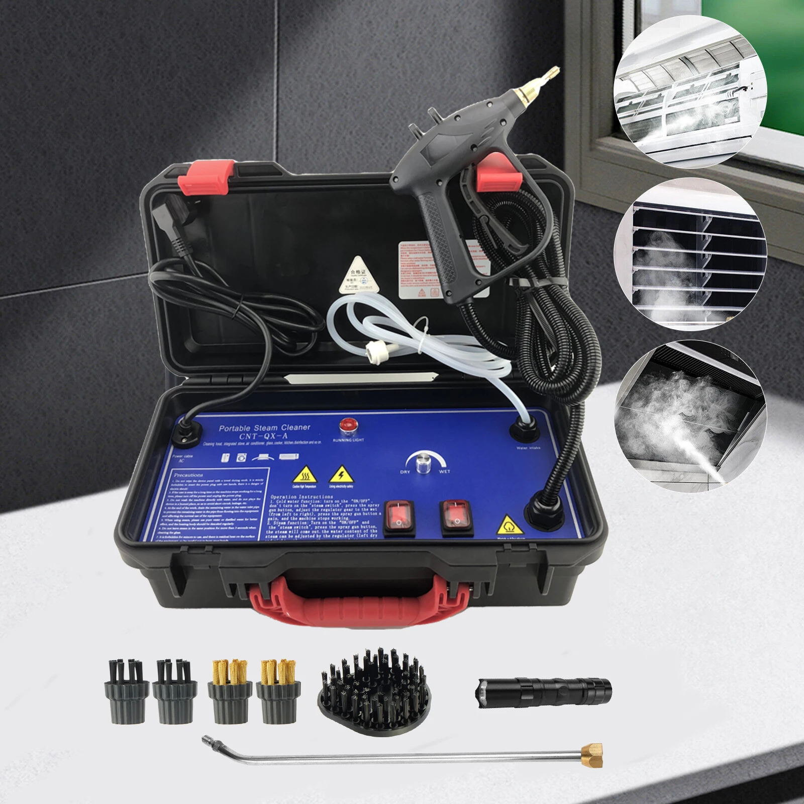 3000W Good Price Steam Shot Ha - Steam Cleaner Commercial 3000W recension och pris