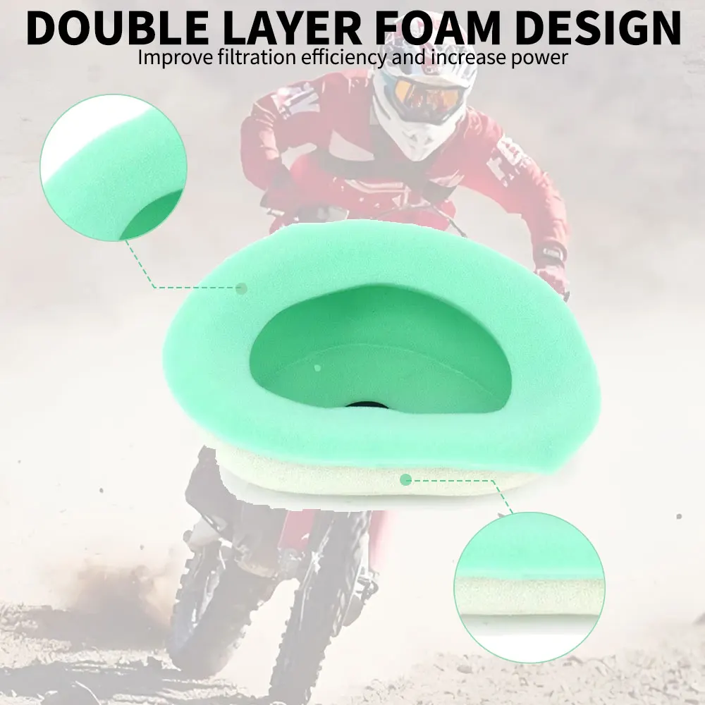 Moto Filtro Aria Pulitore Spugna di Aspirazione Per Honda CRF250R CRF250X CRF450R CRF450X CRF 250 450 RX 250R 450R