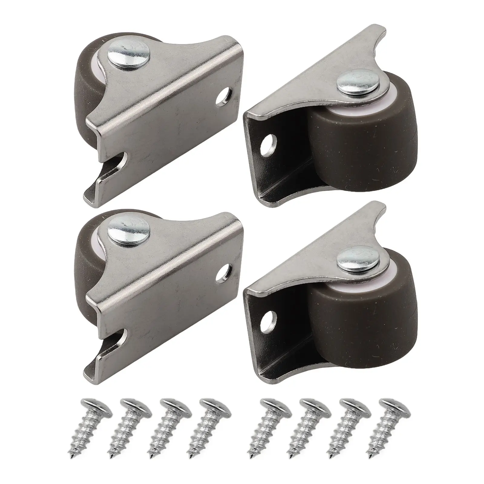 For Cabinet For Furniture Ball Bearing Casters Furniture Casters Home Office 4.3x2.5x2.7cm Compact Design Easy Installation