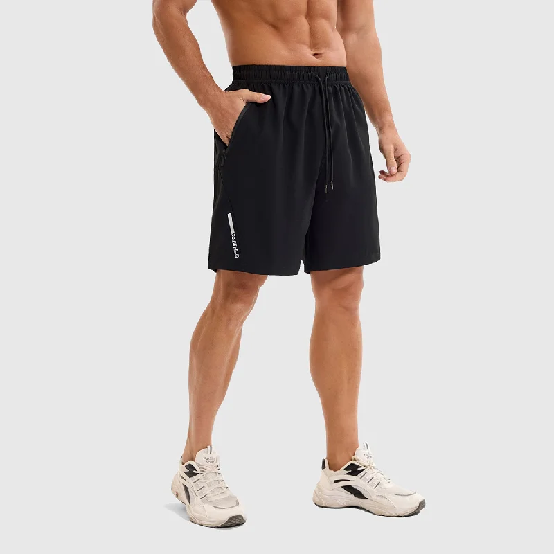 

AJHL Men's Quick Drying Running Shorts Thin Breathable Casual Sports Basketball Pants Outdoor Sports Five Quarter Pants
