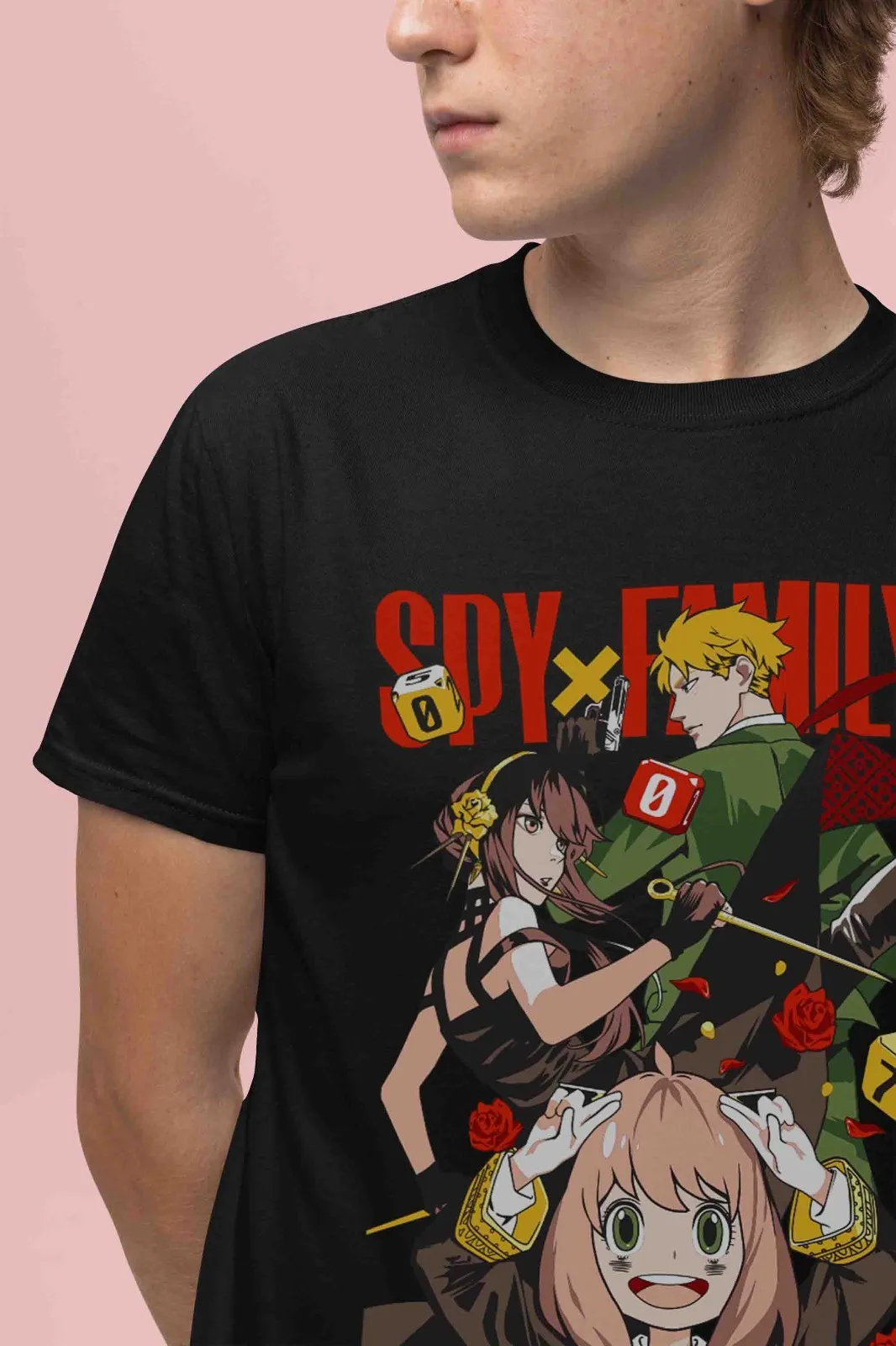 Spy x Family Shirt Anya Tshirt Loid Forger T-Shirt Yor Tee Bond Sylvia Anime Top