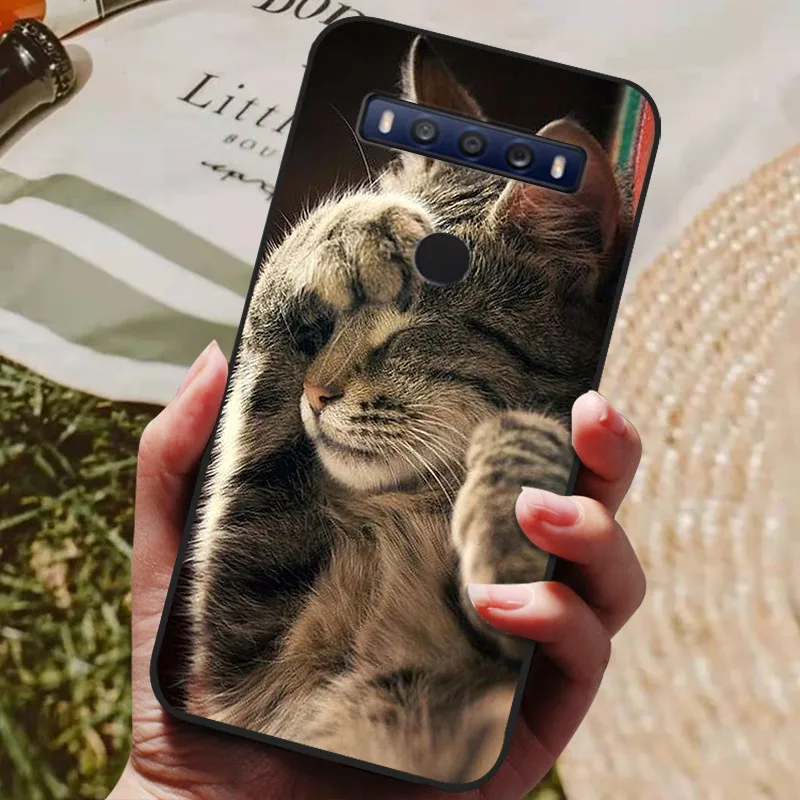 For TCL 10 SE Case Luxury Wolf Lion Silicone TPU Soft Cover Phone Case For TCL 10 SE  Coque TCL 10SE Capa TCL10 SE Cute Funda