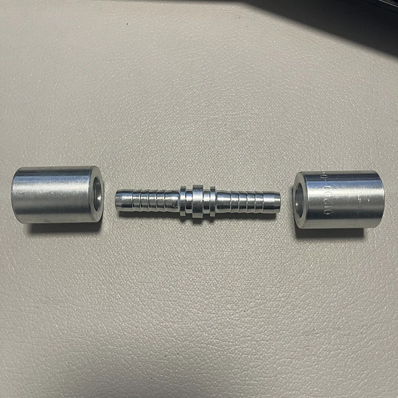Hydraulic Ferrule Joint without Holding Type Sleeve, Sleeve Sleeve Shell, Hydraulic Steel Wire Hose, Squeeze Tube, 6 -32mm