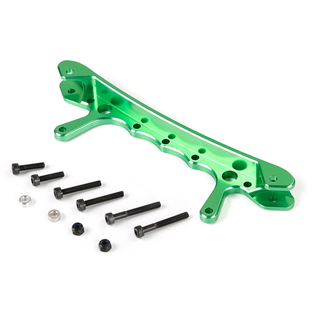 Cnc Metal Rear Shock Absorbing Tie Rod for 1/5 Baha Rovan Km Baja 5B 5T 5Sc Toys Parts,Green