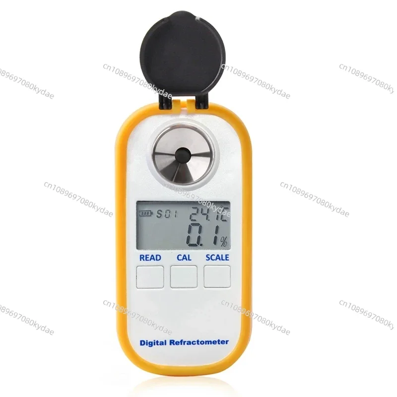 Measurement Instrument DR301 Portable Digital Honey Refractometer 4-In-1 Brix/Water/Be'/Refractive Tester