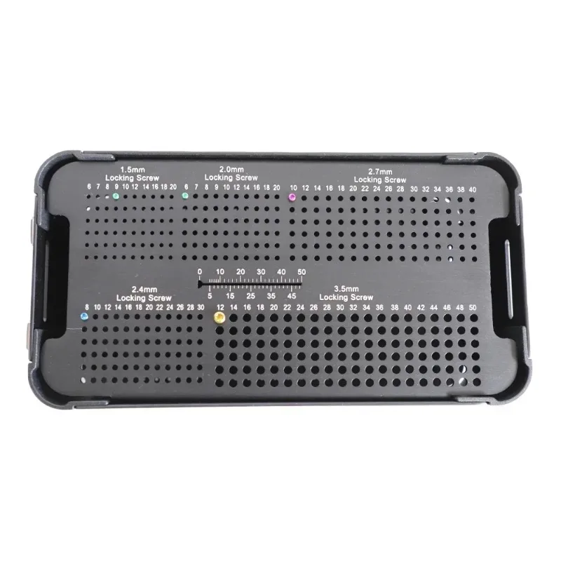 Medical L Instrument  Sterilize Box Animal Self Tapping Cortical Locking Screw Sterilization Box