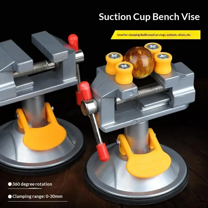 

Jewelry Vice Vise Stand Rotatable Drill Press Universal Mini Table Bench Screw Clamp Engraving Table Vice Rotatable Adjustable