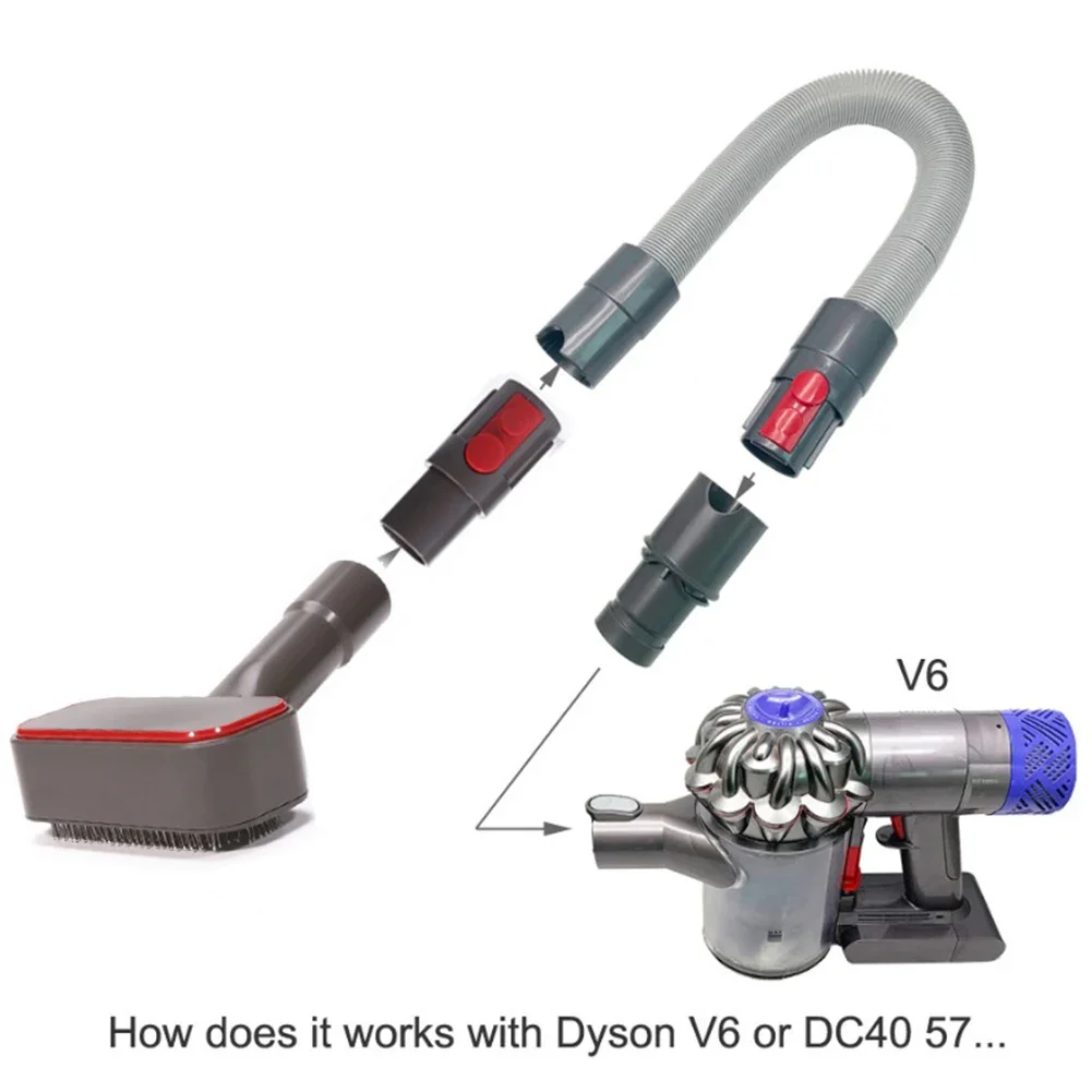 Adaptor selang penyedot debu antarmuka Sdapter mengonversi untuk DysonV7 V8 V10 V11 hingga V6 dan aksesori penyedot debu seri DC