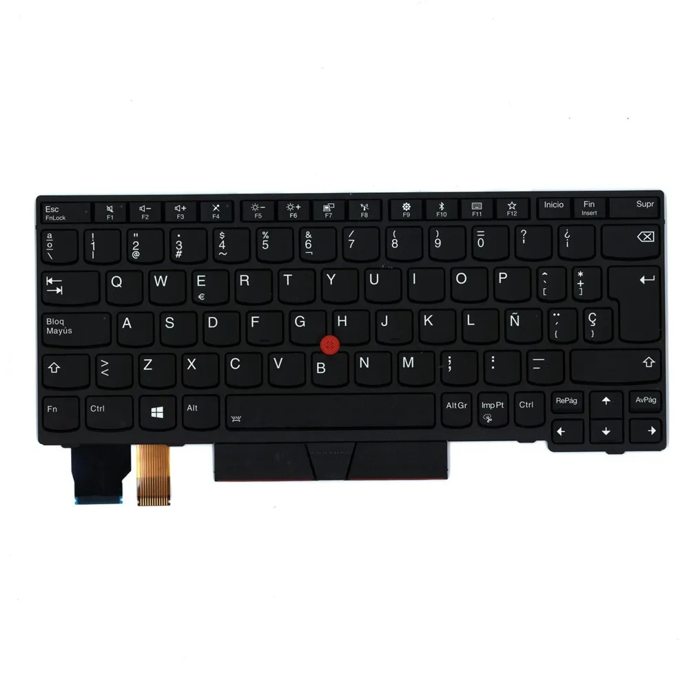 

New Original Spanish ES Backlit Keyboard for Lenovo ThinkPad X280 A285 X395 X390 Laptop Keyboard 01YP050 01YP210 01YP130