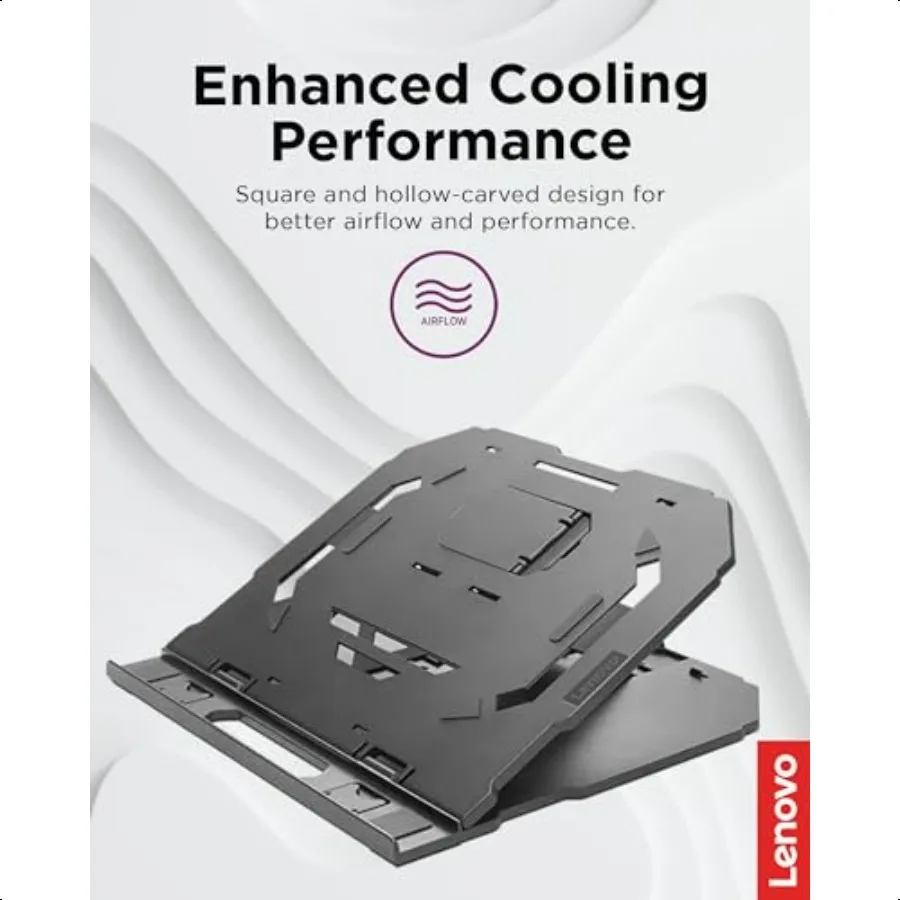 حامل كمبيوتر محمول 2 في 1 قابل للتعديل ومحمول وقابل للطي ومريح وغير قابل للانزلاق متوافق مع أجهزة الكمبيوتر المحمولة حتى 15 وهواتف محمولة مثالية لـ Tra