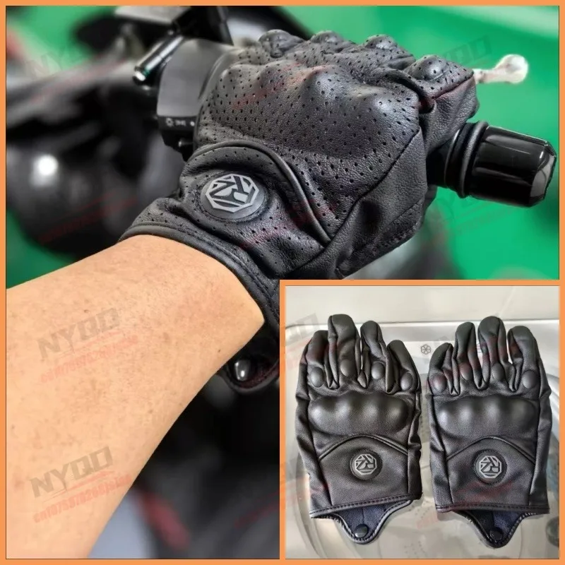

New ORZ Motorcycle Riding Gloves Are Comfortable Lightweight Touch Screen Mens and Women's Riding Leather Gloves for All Seasons