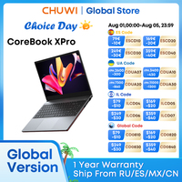 CHUWI CoreBook XPro Gaming Laptop 16GB RAM 512GB SSD 15.6 inch IPS Screen Intel Ten Cores i5-1235U Core UP to 4.4 Ghz Notebook