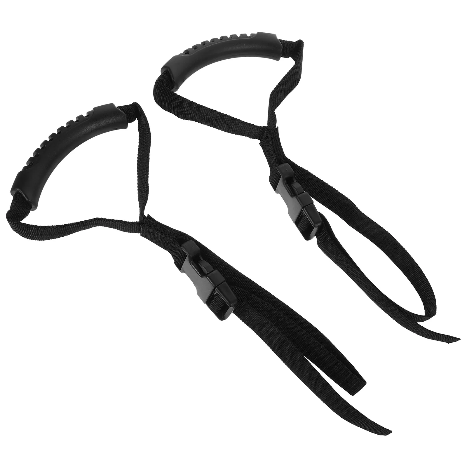 

2 Pcs Car H for Elderly Disabled Adjustable Multifunctional Door Protector Black Health Accessories