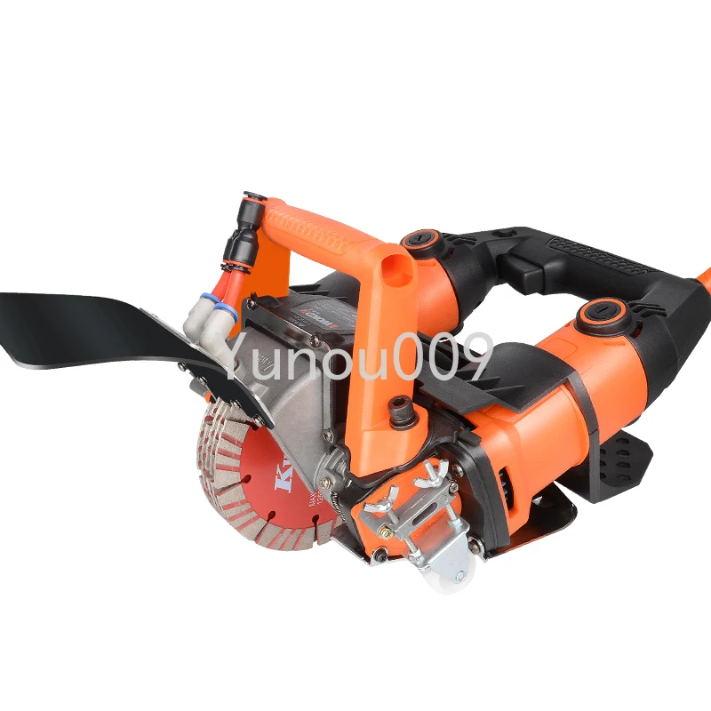 Electric Wall Chaser Steel Concrete Groove Cutting Machine 10500r/min Slotting Machine Circular Saw Power Tool 220V/110V 6800W