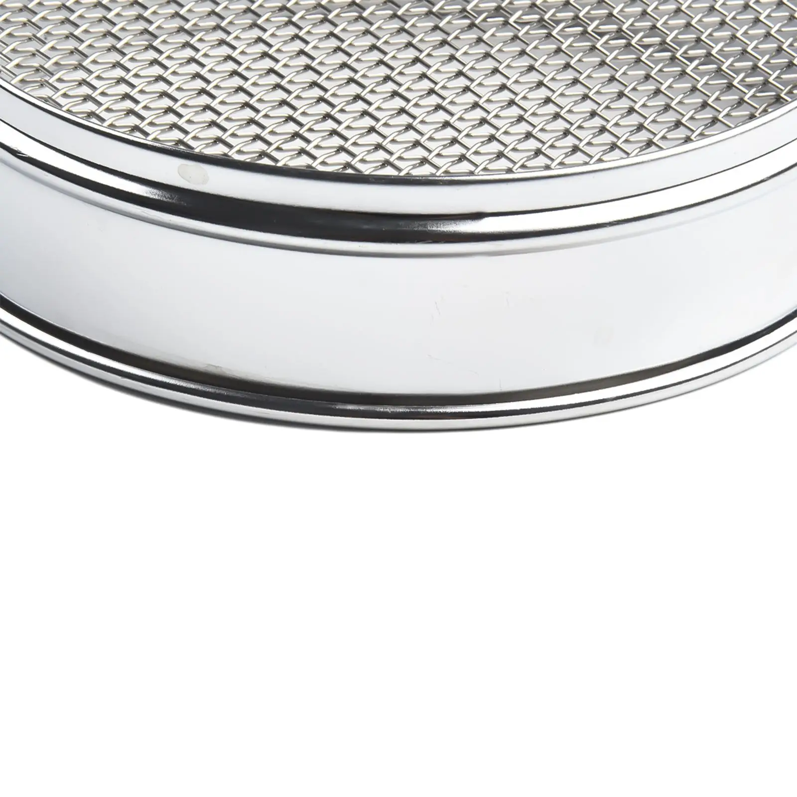 Double Layer Thickened 20cm Chrome Mesh Sieve Sample Inspection Medicine Test Sieve with Multiple Mesh Options