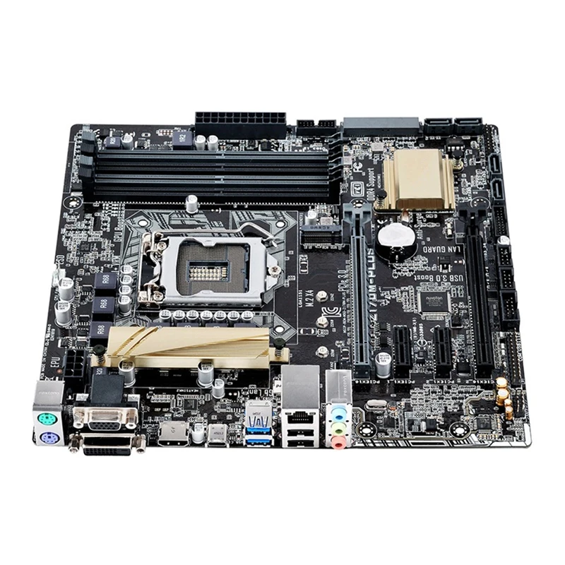 For Z170M-PLUS Motherboards LGA 1151 DDR4 64GB M-ATX Intel Z170 Overclocking Desktop Mainboard M.2 NVME SATA III