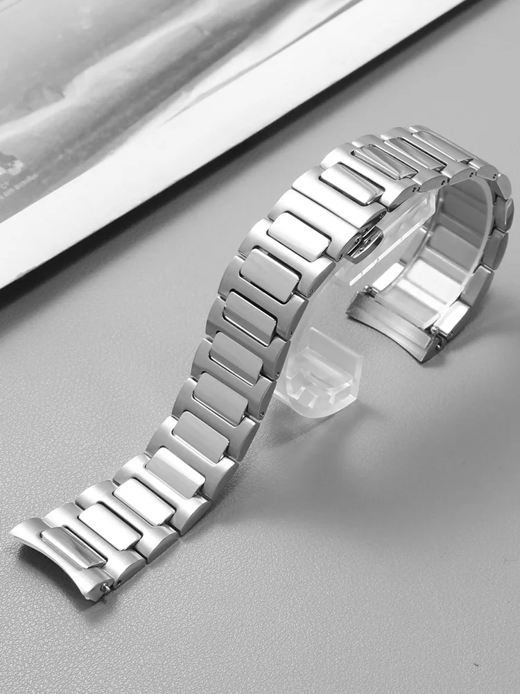 

Original Curved Men Rubber Watch Strap For Mido New Multifort TV M049.526 Sport WatchBand Quick release Green blue Silicone band