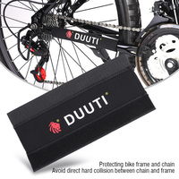 DUUTI 2pcs Mountain Bike Front Fork Protective Pad Frame Wrap Cover Guard Protector Bike Frame Chain Protector Sticker