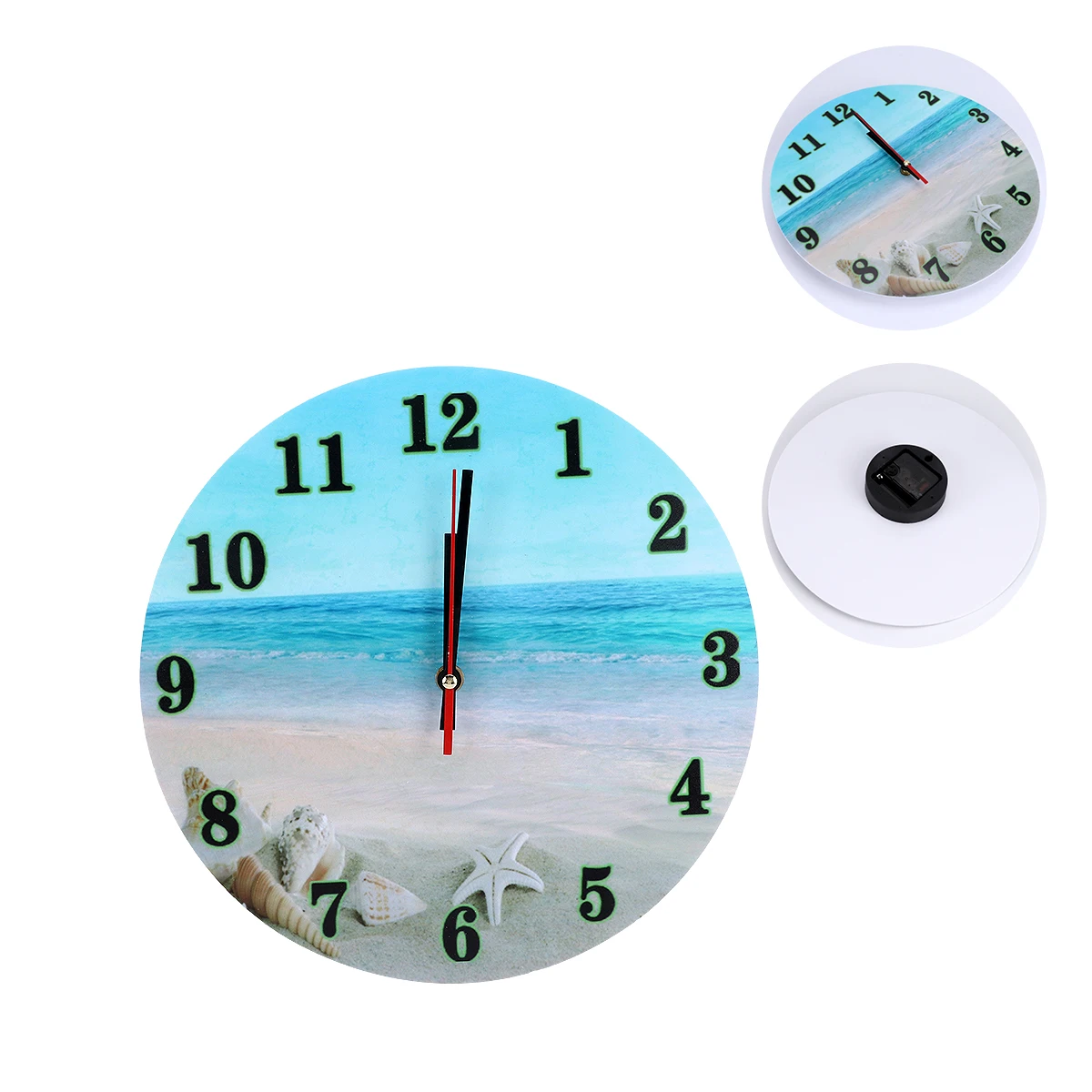 

mute clock wall clock for home acrylic clock hanging clock