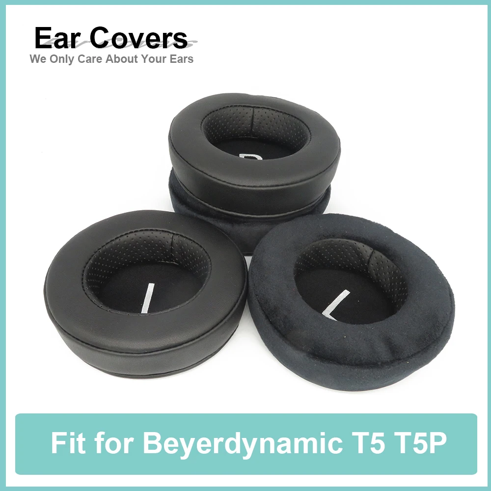 Earpads For Beyerdynamic T5 T5P Headphone Earcushions Protein Velour Pads Memory Foam Ear Pads