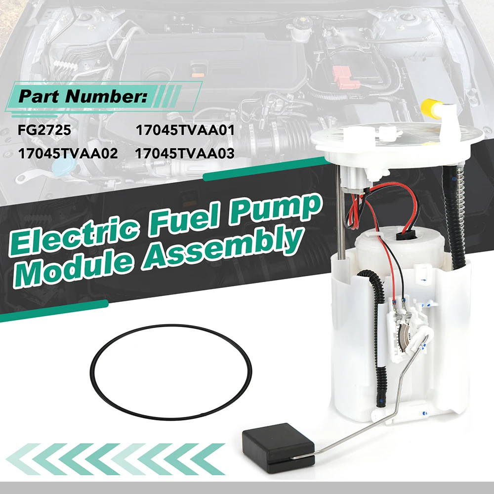 Electric Fuel Pump Module Assembly Compatible with Honda Accord 2018 2019 2020 2021 2022 1.5L 17045TVAA01