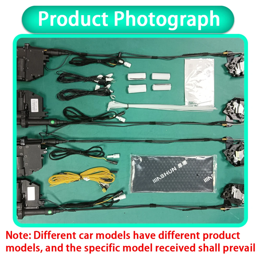 for Toyota Avalon XX50 2019-2024 Electric Suction Soft Close Door Kit Smart Anti Pinch Auto Cinch Latch System No Slam Silent view 6