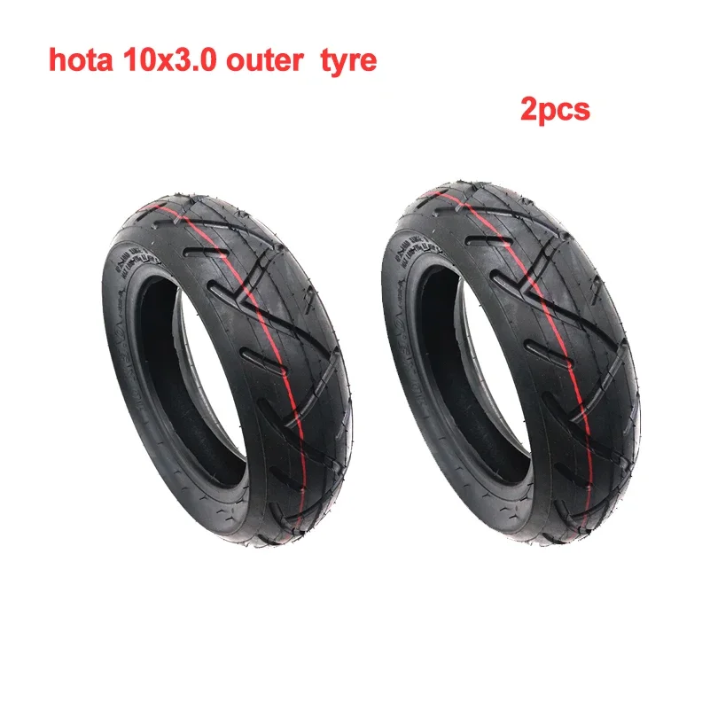 10 Inch Tire 80/65-6 10X2.50 10X3.0 255X80 Tyre with Tube for Dualtron KUGOO M4 PRO Electric Scooter Quad Speedway Zero 10X