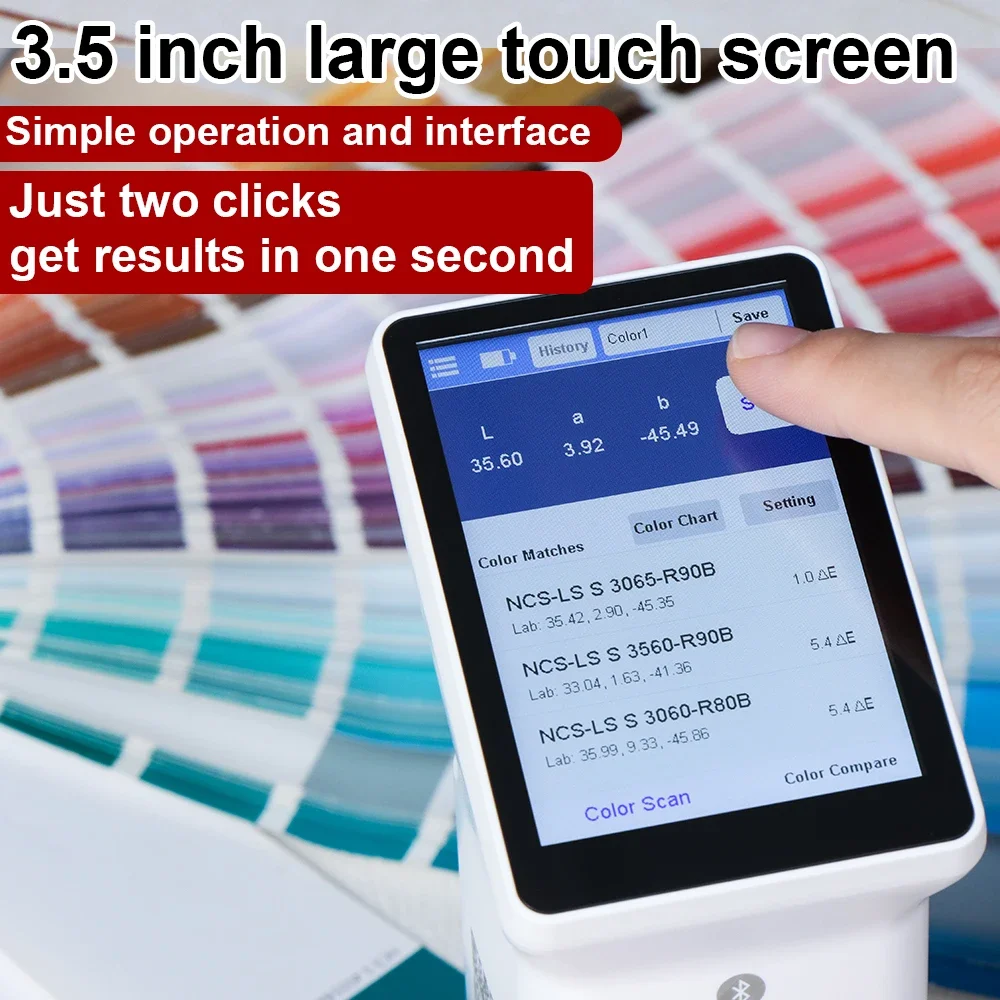 Wholesale LS172 45/0 Digital Colorimeter RAL NCS Pantone Color Matching Machine Cie Lab Colorimeter