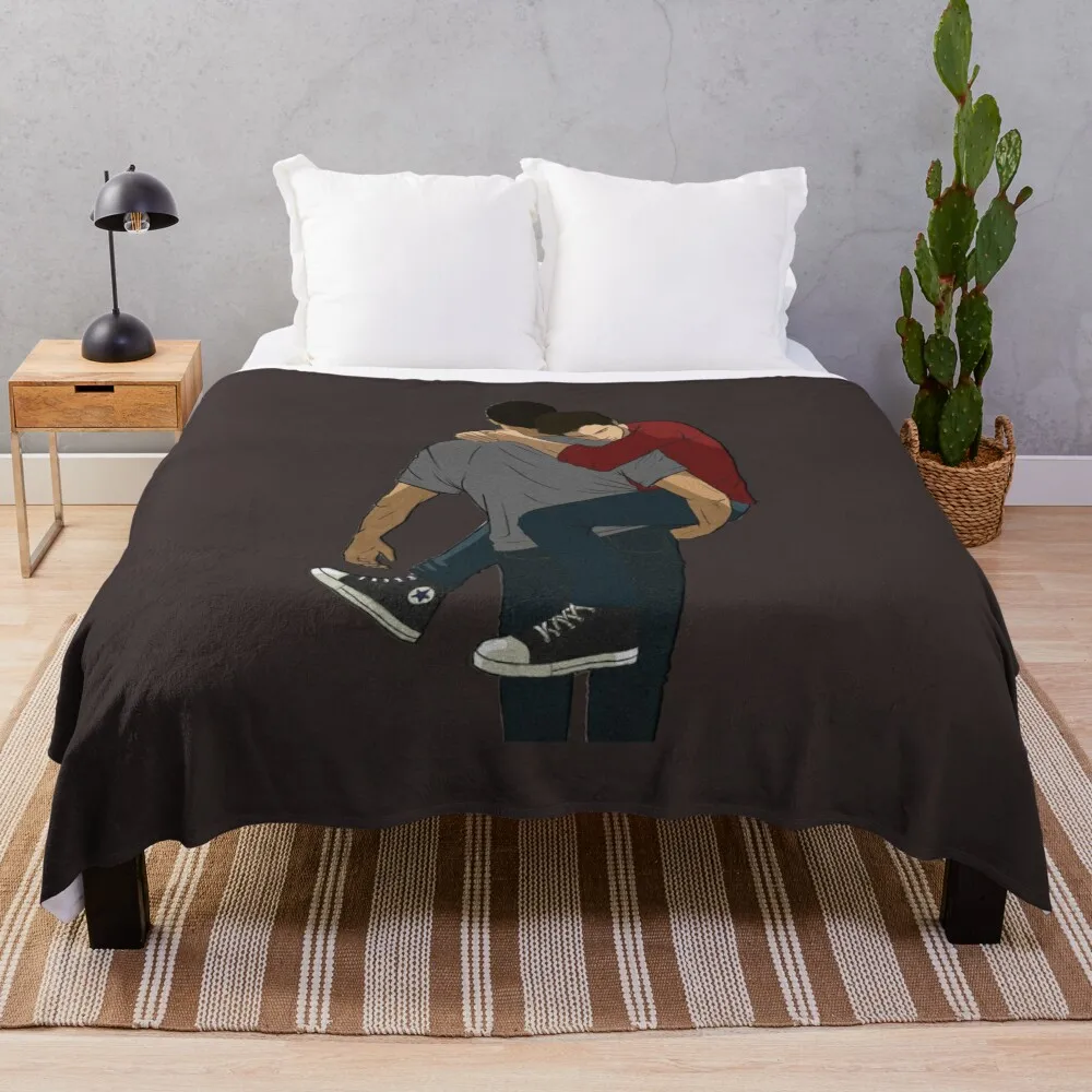 STEREK is Stiles × Derek Throw Blanket Polar Bed Blankets