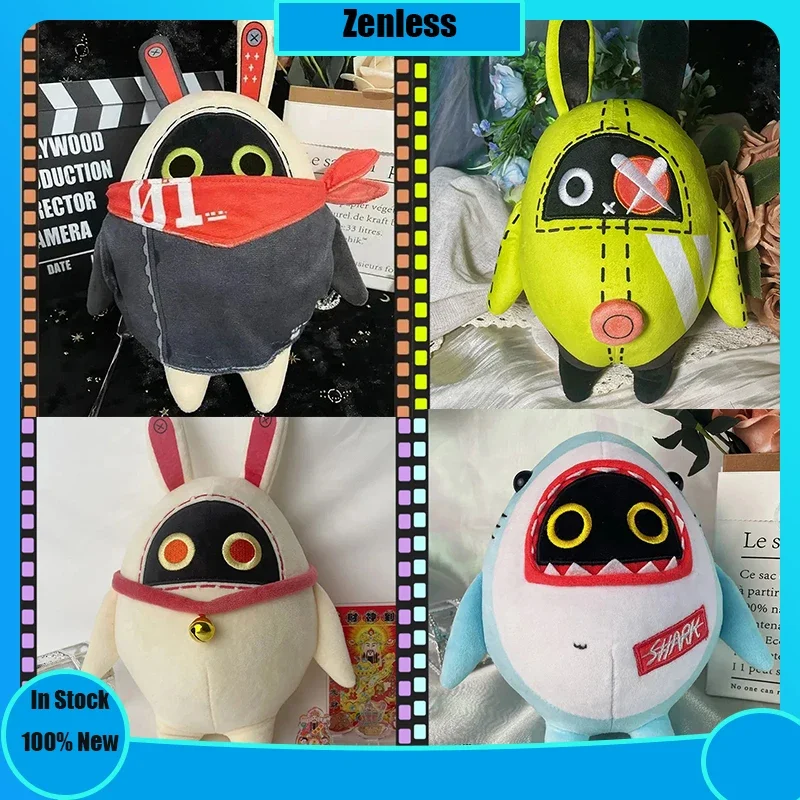 

Anime Game Zenless Zone Zero Plush Sharks The Bangboo Anby Nicole Demara Rabbit Plush Doll Stuffed Toy Cosplay Prop Plushie