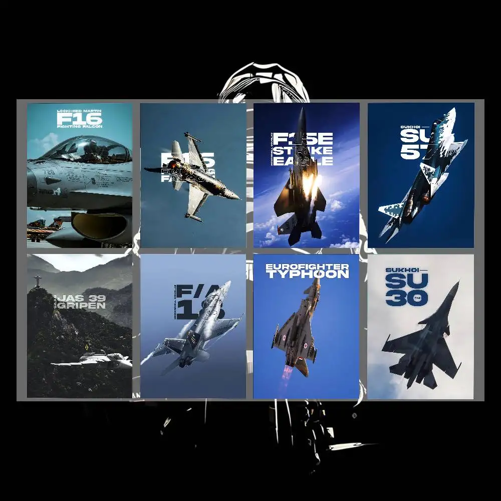 Fighter-Jet-Airplane-Aviation Japanese Motorcycle Sticker Suitable for Motorcycle Body Reflective Car Sticker Helmet Decal
