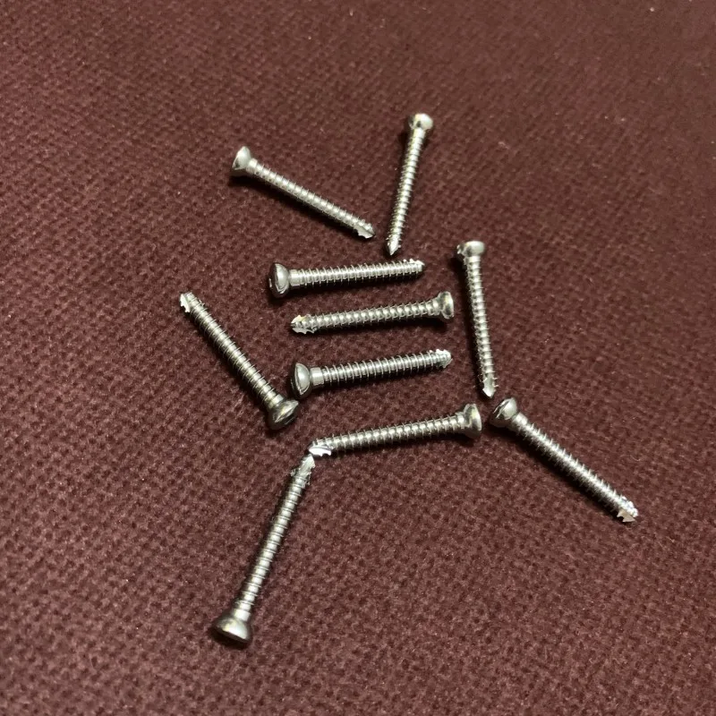 10pcs Veterinaria 3.5mm SS Self-tapping Hexagon Cortical Screws Veterinary Orthopedic Implants Surgical Instruments Pet Products